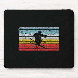 Mousepad Design Skier Jumping do Esportes de Esqui ao estil