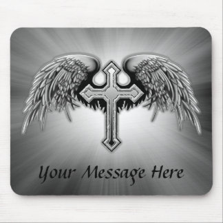 Mousepad Design transversal voado anjo-da-guarda