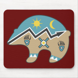 Mousepad Design tribal do urso