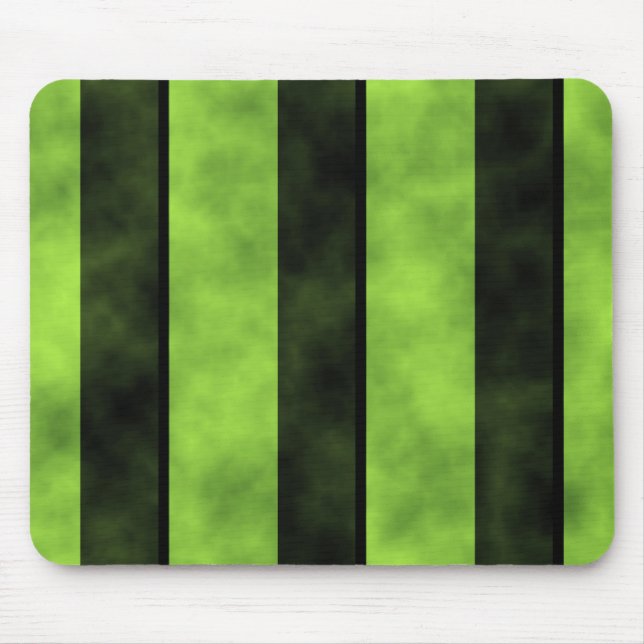 Mousepad Design verde e faixa preta (Frente)