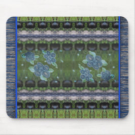Mousepad Designer de Mágica Flor Azul