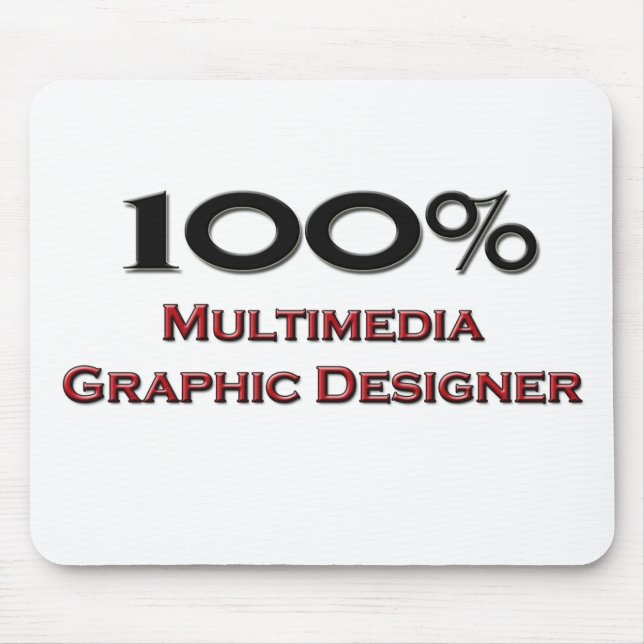 Mousepad Designer gráfico de 100 multimédios dos por cento (Frente)