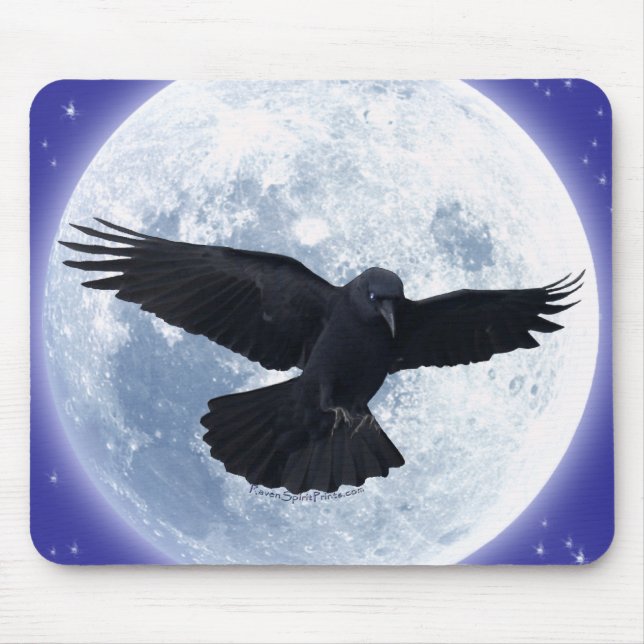 Mousepad DESIGNS RAVEN & CROW Novo! (Frente)
