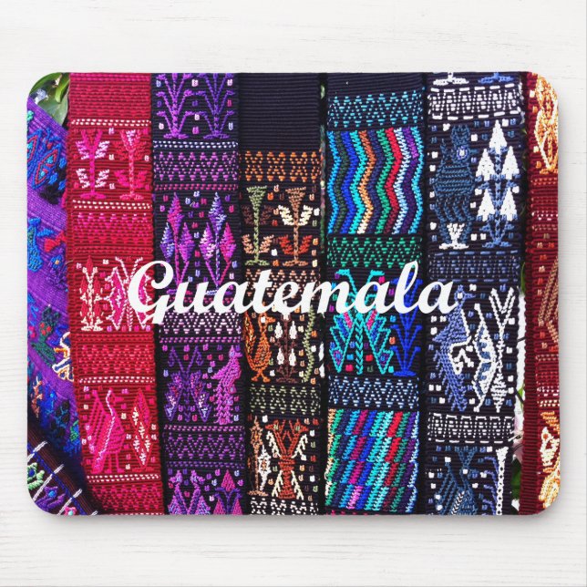 Mousepad Designs têxteis guatemaltecos. (Frente)