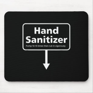 Mousepad Desinfetante para mãos masculino - Humor adulto en