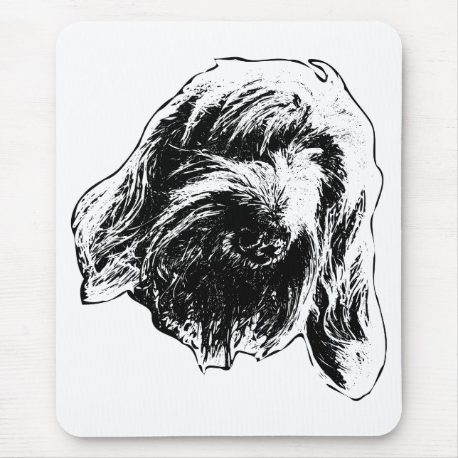 Mousepad Desk Spinone Calmo (Frente)