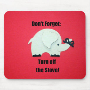 Mousepad Desligue o fogão!