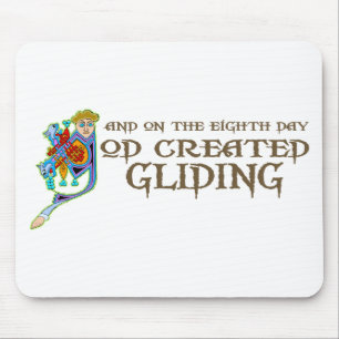 Mousepad Deslizamento criado deus