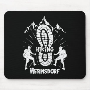 Mousepad Deslocações De Hiker Em Hermsdorf Na Alemanha