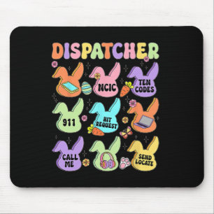 Mousepad Despachante Páscoa Coelhinho Fofo Coquete Vaqueira