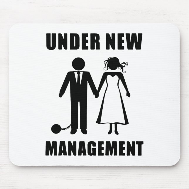 Mousepad Despedida de Solteiro Noivo Casamento Divertido No (Frente)