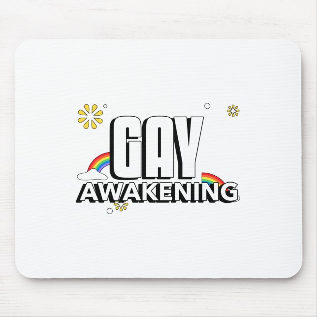 Mousepad Despertar gay (Frente)