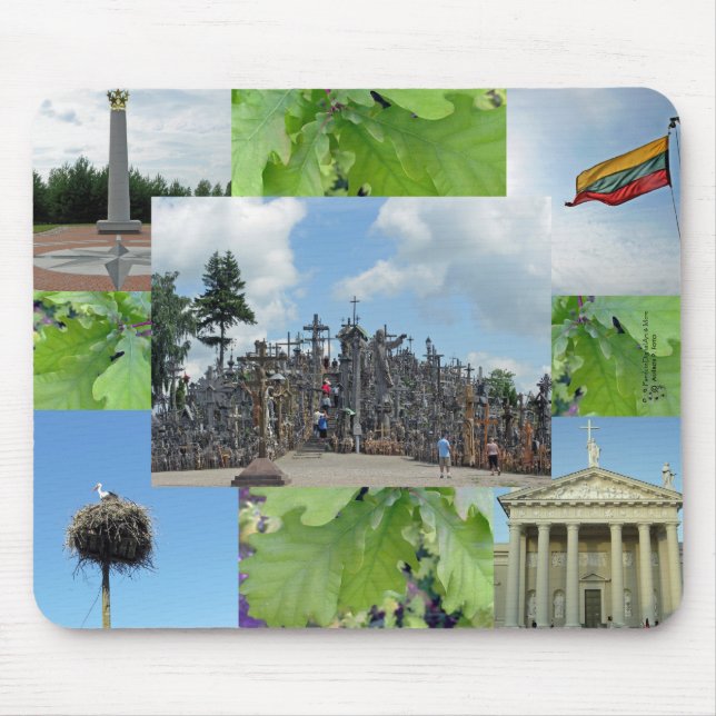 Mousepad Destaques da Lituânia (Frente)