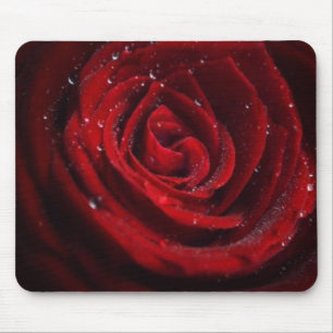 Mousepad Destino cor-de-rosa do amor da paz da flor do