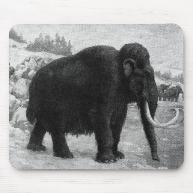 Mousepad Destino da modificação do Mammoth Woolly (Frente)