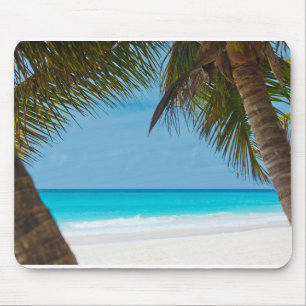 Mousepad Destino tropical do surf da areia da praia da água