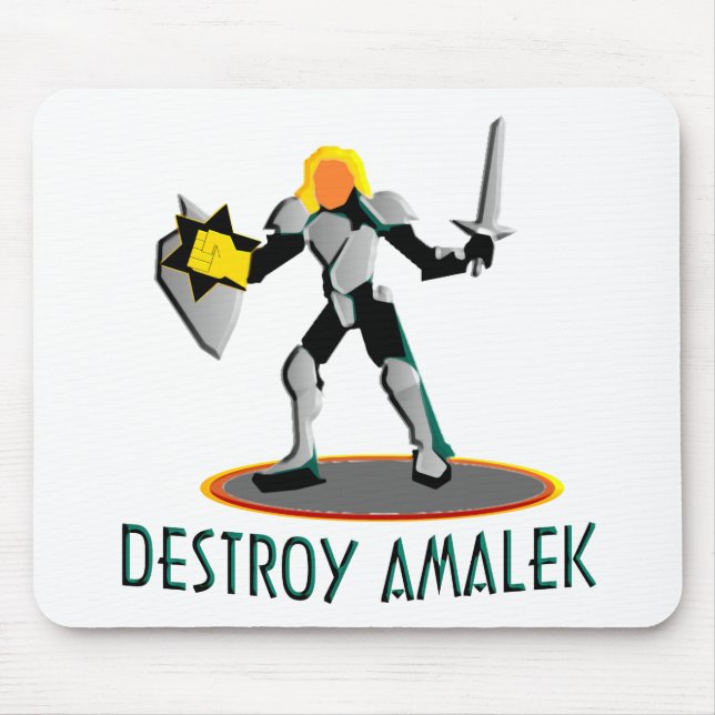 Mousepad Destroy Amalek (Frente)