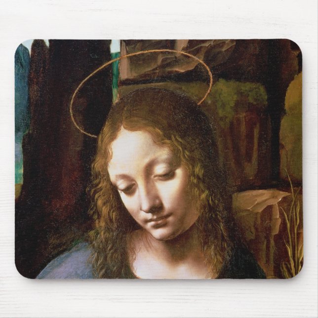 Mousepad Detalhe da cabeça do Virgin (Frente)