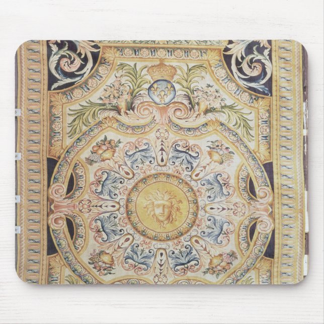 Mousepad Detalhe de um tapete de Savonnerie feito para (Frente)