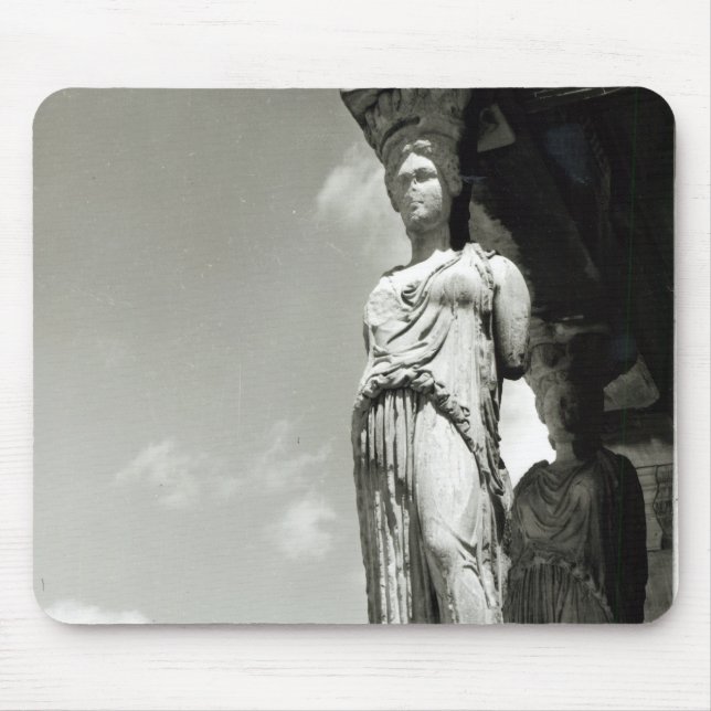 Mousepad Detalhe de uma cariátide do Erechtheion (Frente)