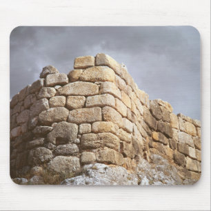 Mousepad Detalhe de uma parede de pedra