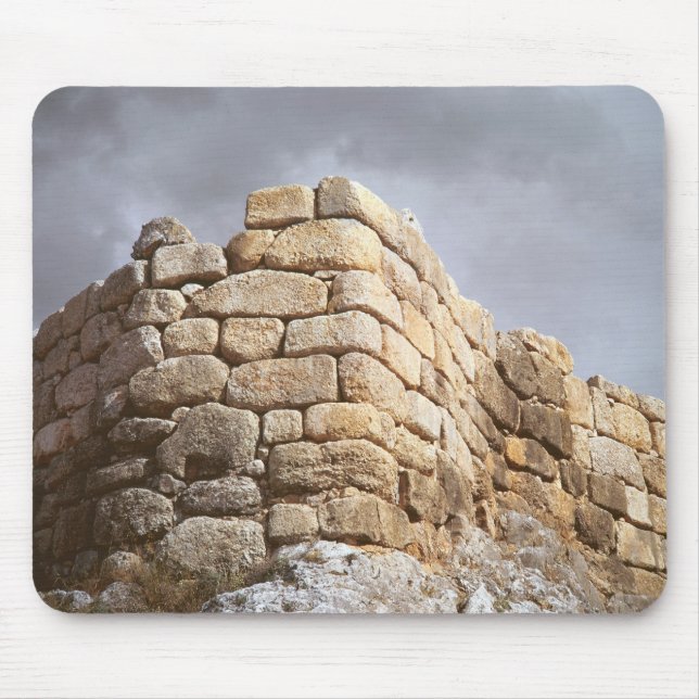 Mousepad Detalhe de uma parede de pedra (Frente)