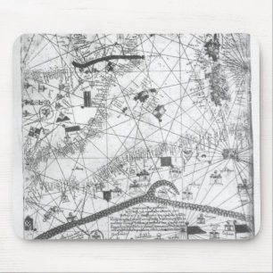 Mousepad Detalhe do atlas Catalan, 1375