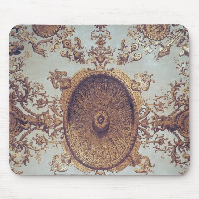 Mousepad Detalhe do teto no salão de beleza grande (Frente)