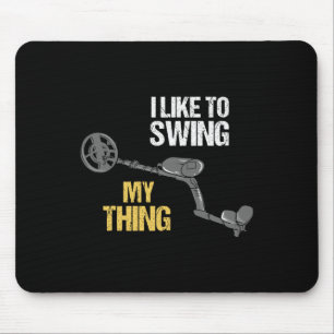 Mousepad Detecção de Metal Detector de Metais Sujeira Pesca