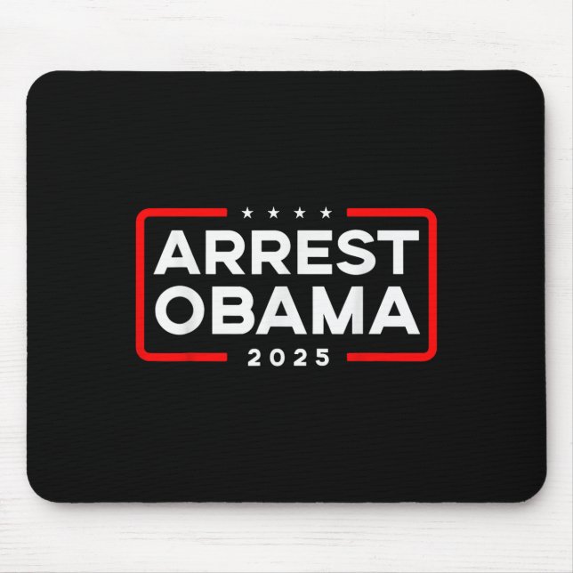 Mousepad Detenção de Obama 2025 (Frente)