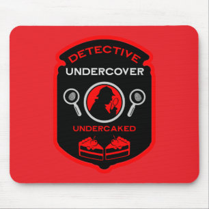 Mousepad Detetive Themed Funny Gift