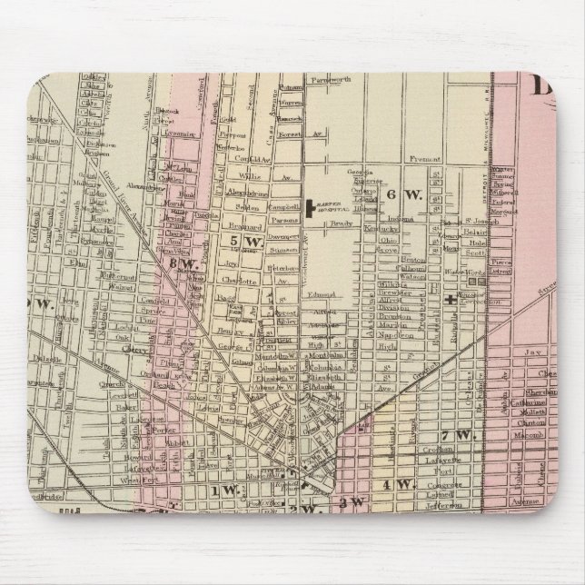 Mousepad Detroit (Frente)