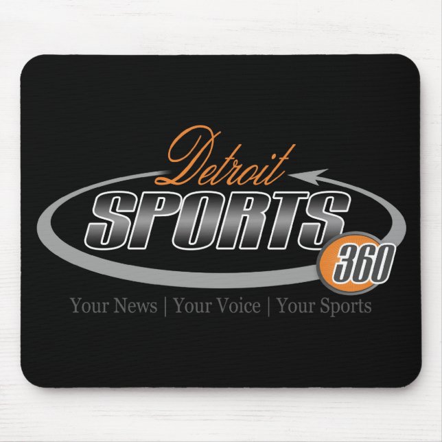 Mousepad Detroit ostenta o tapete do rato 360 (Frente)