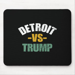 Mousepad Detroit Vs Trump 2024 Votação Anti-Trump