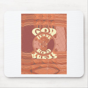 Mousepad Deus abençoe Engraçado Você Ouro kenya Hakuna Mata