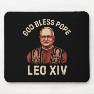 Mousepad Deus abençoe Leo Xiv 6