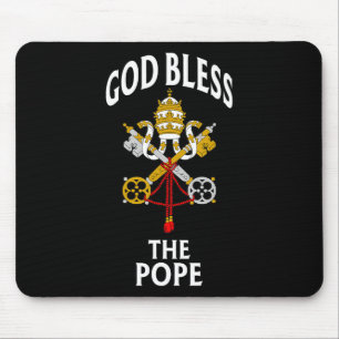 Mousepad Deus abençoe O Vaticano Do Papa Pruga Católica B