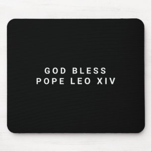 Mousepad Deus abençoe Papa Leo Xiv