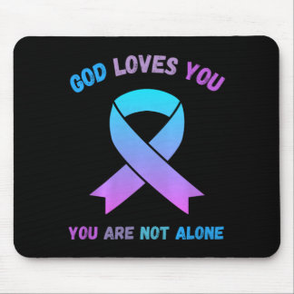 Mousepad Deus Ama Não Está Sozinho Jesus Sobrevive Suicida