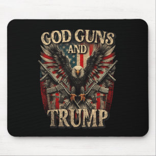 Mousepad Deus Armas E segundo De Arremessar A Bandeira Eagl