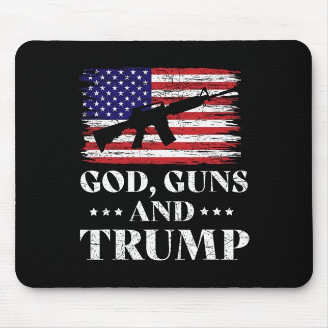 Mousepad Deus Armas e Trump (Frente)