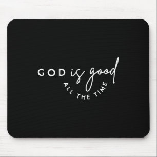 Mousepad Deus Cristão É Bom O Tempo Todo Bíblia Verse Fai