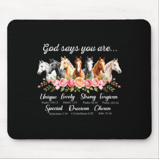 Mousepad Deus Diz Que Você É Religioso Inspirador Amor Cava