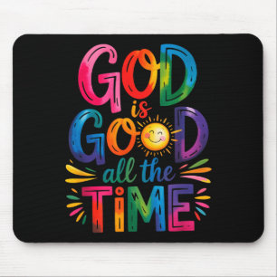 Mousepad Deus É Bom O Tempo Todo Jesus Cristo Presente Cris