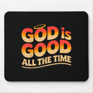 Mousepad Deus É Bom Todo O Tempo Cristão