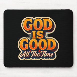 Mousepad Deus É Bom Todo O Tempo Fé Cristã Jesus Cristo