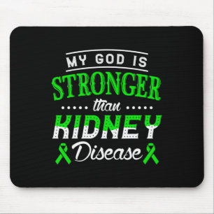 Mousepad Deus É Mais Forte Que Doença Renal