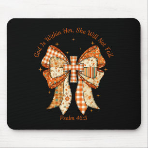 Mousepad Deus Está Dentro Dela Ela Não Cairá Salmo 46_5 Coq