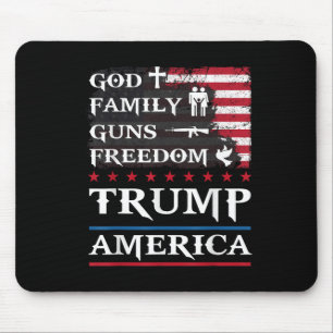 Mousepad Deus Famílias Armas &amp; Suporte para a Freedom T
