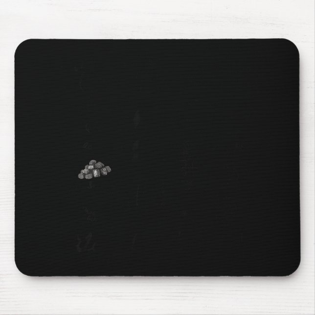 Mousepad Deus Fez Primeiro 6 7 Versículo Bíblico Fé Cristã (Frente)